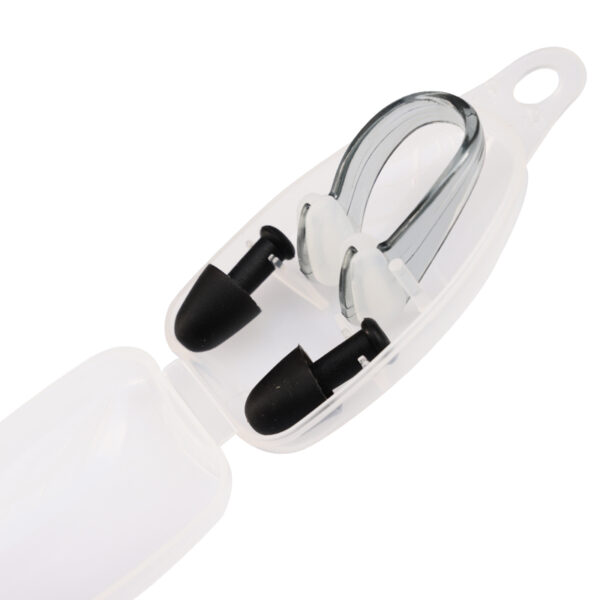 Ear Plug - Nose Clip - swimming accessories set - swimming equipment - supplier - black - WMB79801H (1)