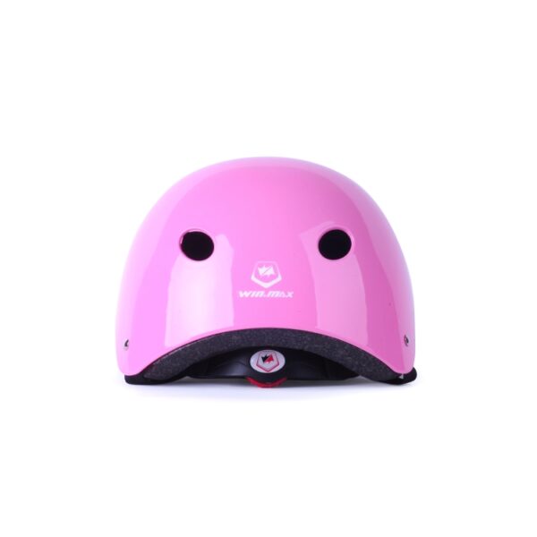 Junior helmet - kid helmet - skate and skate board equipment - ABS helment - winmax extreme sporting goods - WME75803A1 - Pink (2)-tuya