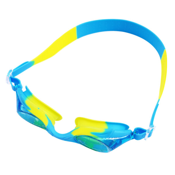 KIDS SWIMMING GOGGLE - Children Swimming Goods - Sport Equipment Supplier - Blue and Yellow - WMB80115D