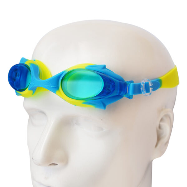 KIDS SWIMMING GOGGLE - Children Swimming Goods - Sport Equipment Supplier - Blue and Yellow - WMB80115D