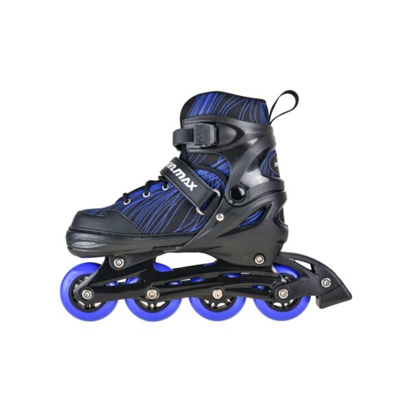 Kids inline skate combo set - helmet, protector and skate - skate equipment - sporting goods supplier - WINMAX - WME75469D - BLACK AND BLUE (3)-tuya
