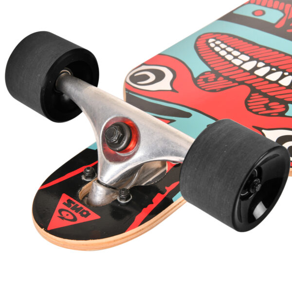 Long Skateboard with speical original pattern - skate for beginner - extreme sports - sporting goods manufacurer - WINMAX -WME76749D (1)-tuya