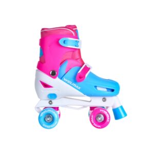 Quad Roller Skates - Adjustable traditional roller skates - extreme sporting goods supplier - WME76800A2 - PINK AND BLUE (6)-tuya