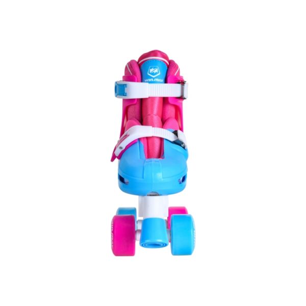 Quad Roller Skates - Adjustable traditional roller skates - extreme sporting goods supplier - WME76800A2 - PINK AND BLUE (6)-tuya
