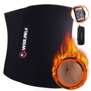 waist belt for fitness - all for sports - winmax - WMF70006 - black (7)-tuya